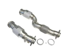 PLM 200 High Flow Cats Downpipes w/ EPA Cats BMW S58 M3 G80 | M4 G82 | M2 G87 G8X 2020-2024