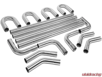 PLM 3.0inch Stainless Steel Exhaust Manifold Tubing Mandrel Piping Kit - PLM-EXH-PIPE-DIY-3.0