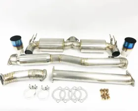 PLM Power Driven Titanium Exhaust V2 Mitsubishi Lancer Evolution X 2008-2015