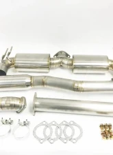 PLM Power Driven Titanium Exhaust V2 Mitsubishi Lancer Evolution X 2008-2015                                     - PLM-EXH-TI-EVOX-V2 - Image 6