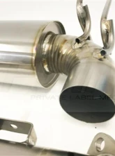 PLM Power Driven Titanium Exhaust V2 Mitsubishi Lancer Evolution X 2008-2015                                     - PLM-EXH-TI-EVOX-V2 - Image 2
