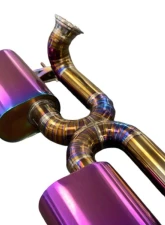 PLM Electronically Valved Titanium Exhaust for Lamborghini Huracan LP610-4 2014-2019                                     - PLM-EXH-TI-LAMBO-HURACAN - Image 2