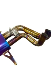 PLM Electronically Valved Titanium Exhaust for Lamborghini Huracan LP610-4 2014-2019                                     - PLM-EXH-TI-LAMBO-HURACAN - Image 4
