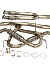 PLM Power Driven Titanium Exhaust System for Nissan GT-R R35 2009-2021 with Y-Pipe                                     - PLM-EXH-TI-R35-HK - Image 2