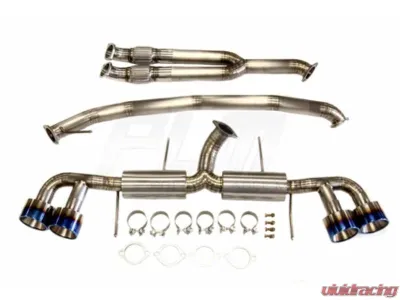 PLM Power Driven Titanium Exhaust V2 Nissan GT-R R35 GTR 2009-2021 - PLM-EXH-TI-R35-V2