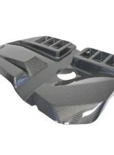 PLM Dry Carbon Fiber Engine Cover BMW M2 G87 | M3 G80 | M4 G82 2021+                                     - PLM-G80-CF-ENG-COVER - Image 2