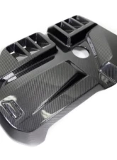 PLM Dry Carbon Fiber Engine Cover BMW M2 G87 | M3 G80 | M4 G82 2021+                                     - PLM-G80-CF-ENG-COVER - Image 3