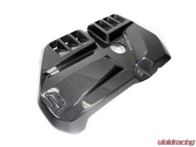 PLM Dry Carbon Fiber Engine Cover BMW M2 G87 | M3 G80 | M4 G82 2021+ - PLM-G80-CF-ENG-COVER
