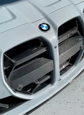PLM CSL Dry Carbon Fiber Grille Kidney BMW M3 G80 | M4 G82 2021+                                     - PLM-G80-CF-GRILLE - Image 5