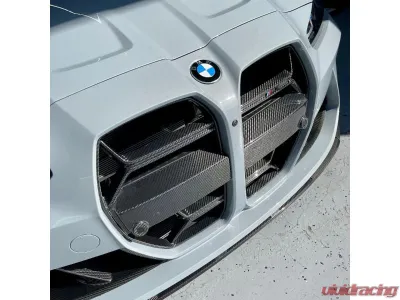 PLM CSL Dry Carbon Fiber Grille Kidney BMW M3 G80 | M4 G82 2021+ - PLM-G80-CF-GRILLE