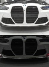 PLM Dry Carbon Fiber Front Lip Splitter BMW M3 G80 | M4 G82 2021+                                     - PLM-G80-CF-M-LIP - Image 4