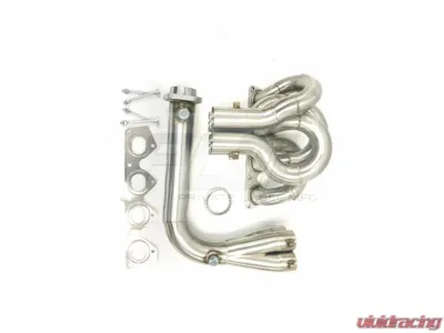 PLM Power Driven H-Series Ramhorn 4-1 Header for Honda H22 F20B Prelude, 304 Stainless Steel - PLM-H2B-RH-HEADER-KIT