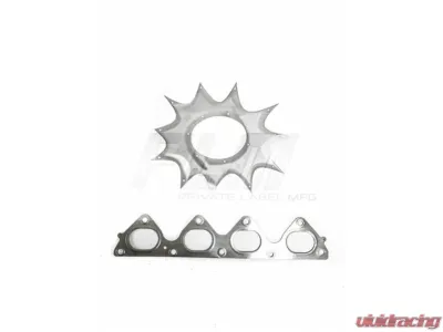 PLM Power Driven B-Series Hood Exit Race Header w/ 4-1 Megaphone B18 B20 Honda Civic | Del Sol | CRX | Acura Integra 1988-2001 - PLM-HB-HOOD-HEADER-SHIELD
