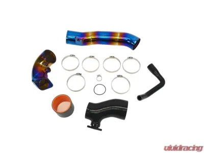 PLM Turbo Inlet Pipe Kit Stainless Burnt Blue 2023+ Acura Integra & 2022+ Honda Civic 1.5T - PLM-HDE4-TB-IN-SS-TIT-KIT