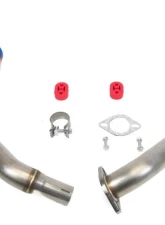 PLM Blue Tips Axle-Back Exhaust Muffler Delete Acura Integra | Honda Civic 1.5T 2022+                                     - PLM-HDE4-TKP-BL - Image 2