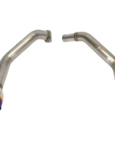 PLM Blue Tips Axle-Back Exhaust Muffler Delete Acura Integra | Honda Civic 1.5T 2022+                                     - PLM-HDE4-TKP-BL - Image 2