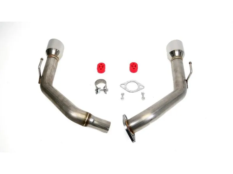 PLM Polished Tips Axle-Back Exhaust Muffler Delete Acura Integra | Honda Civic 1.5T 2022+ - PLM-HDE4-TKP-PO