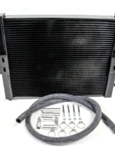 PLM Black Heat Exchanger V2 w/ Install Kit Audi A4 S4 B8 B8.5                                     - PLM-HE-AD-B8-V2-BLK-INSTALL-KIT - Image 2