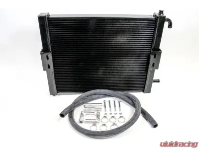 PLM Black Heat Exchanger V2 w/ Install Kit Audi A4 S4 B8 B8.5 - PLM-HE-AD-B8-V2-BLK-INSTALL-KIT