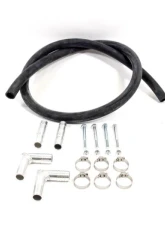 PLM Black Heat Exchanger V2 w/ Install Kit Audi A4 S4 B8 B8.5                                     - PLM-HE-AD-B8-V2-BLK-INSTALL-KIT - Image 2
