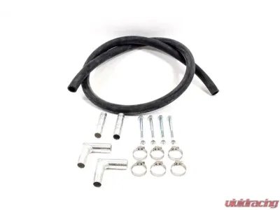 PLM Black Heat Exchanger V2 w/ Install Kit Audi A4 S4 B8 B8.5 - PLM-HE-AD-B8-V2-BLK-INSTALL-KIT