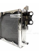 PLM Black Heat Exchanger w/ SPAL Fans & Wiring Harness Ford Mustang | Shelby GT500 2007-2012                                     - PLM-HE-FD-GT500-BLK-SPAL - Image 3