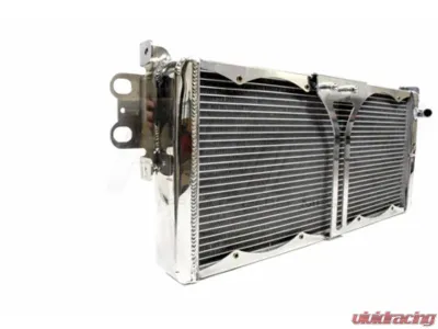 PLM Black Heat Exchanger w/ SPAL Fans & Wiring Harness Ford Mustang | Shelby GT500 2007-2012 - PLM-HE-FD-GT500-BLK-SPAL