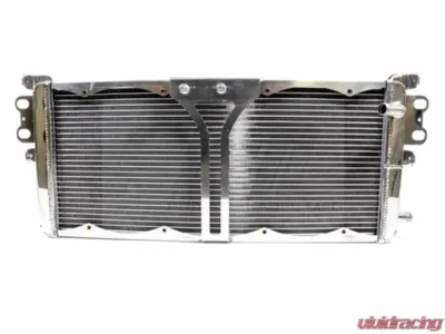 Private Label Mfg Silver Heat Exchanger for 2007-2012 Ford Mustang Shelby GT500 - PLM-HE-FD-GT500-SIL