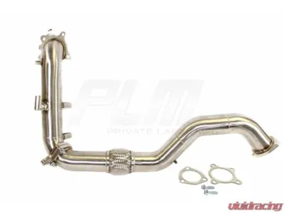 PLM 1.5 Turbo Front Pipe & Downpipe V2 Combo Honda Civic 2016-2021 - PLM-HFC-DP-FP-CAT-V2