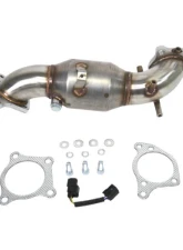 PLM Power Driven Turbo Downpipe & Front Pipe Combo for Honda Civic 1.5T 2022-2025                                     - PLM-HFE-DP-FP-CAT - Image 4