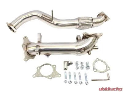 PLM Power Driven Downpipe V2 & Front Pipe V2 Combo Honda Civic Type R FK8 2017+ - PLM-HFK8-FP-DP-CAT-V2