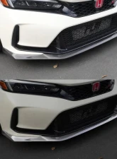 PLM Carbon Fiber Front Bumper Lip Honda Civic Type R FL5 K20C1 2023+                                     - PLM-HFL5-CF-LIP-FR - Image 5