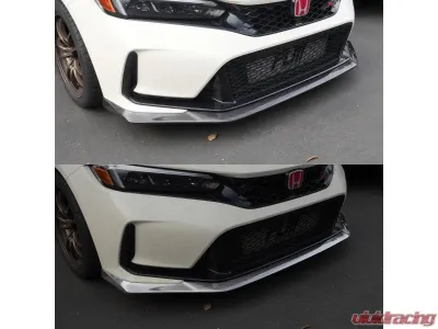 PLM Carbon Fiber Front Bumper Lip Honda Civic Type R FL5 K20C1 2023+ - PLM-HFL5-CF-LIP-FR