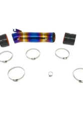 PLM Burnt Blue Turbo Inlet Pipe Kit Stainless Honda Civic Type R FL5 2023+                                     - PLM-HFL5-TB-IN-SS-TIT - Image 4