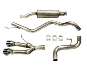 PLM Blue Tip Cat-Back Exhaust Hyundai Veloster 2013-2017