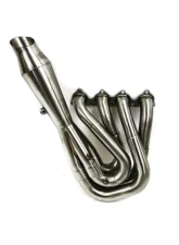PLM Power Driven H-Series Hood Exit Race Header 4-1 Megaphone H22 F20B H22A Honda Civic | Del Sol | CRX | Acura Integra 1988-2000                                     - PLM-HH-HOOD-HEADER-SHIELD - Image 7