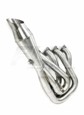 PLM Power Driven H-Series Hood Exit Race Header 4-1 Megaphone H22 F20B H22A Honda Civic | Del Sol | CRX | Acura Integra 1988-2000                                     - PLM-HH-HOOD-HEADER-SHIELD - Image 4