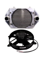 PLM Intercooler w/ SPAL Fan R DS RS XMR RC Can-Am Maverick X3 Turbo 2017+                                     - PLM-IC-CAN-AM-SPAL - Image 2