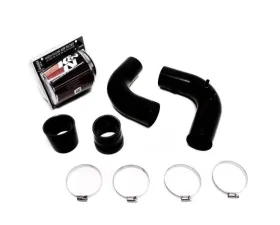PLM Crystal Black Cold Air Intake Kit w/ K&N Filter K-Swap K20 K24
