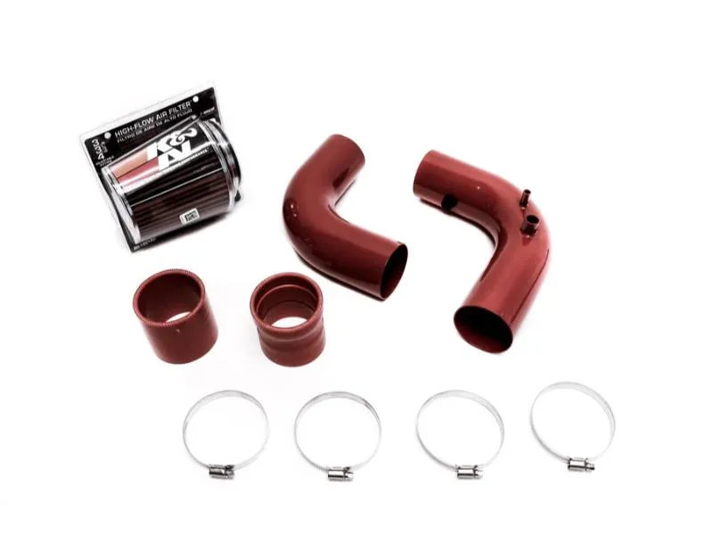 PLM Ralleye Red Cold Air Intake Kit w/ K&N Filter K-Swap K20 K24 - PLM-IT-K-SWAP-RED-KIT