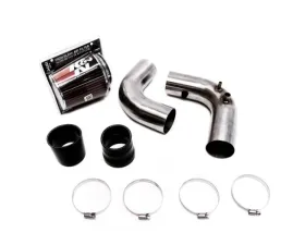 PLM Stainless Steel Silver Cold Air Intake Kit w/ K&N Filter K-Swap K20 K24
