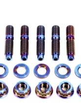 PLM Titanium K-Series Header Manifold Stud Kit K-Series K20 K24                                     - PLM-M10-BOLT-TITAN-5PCS - Image 3
