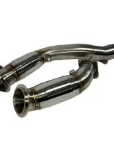 Private Label Mfg 3-Inch Catted Downpipes for BMW M3 F80 & M4 F82 2014+                                     - PLM-M3-DP-F80-CAT - Image 4