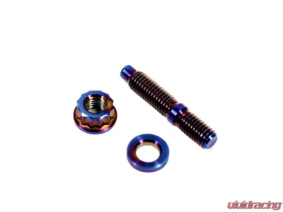 PLM Titanium Exhaust Header Manifold Stud Kit B | D | F | H | J-Series - PLM-M8-BOLT-TITAN-9PCS