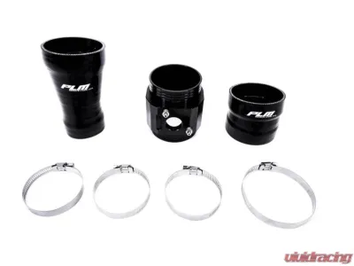 PLM Black Race MAF Housing Conversion Kit Honda Civic 2016+ - PLM-MAF-NON-SI-BLK-75-RACE-HOSE