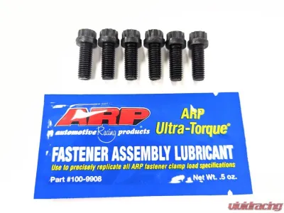 PLM Set of 6 Pieces Pressure Plate Bolts & ARP Ultra-Torque Lubricant for Honda & Acura - PLM-PPB-BOLT-ARP