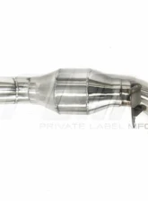 Private Label Mfg Power Driven Downpipe 2.5" for 2007-2014 Mini Cooper R56 S/Clubman/Cabrio                                     - PLM-R56-DP-CAT - Image 5