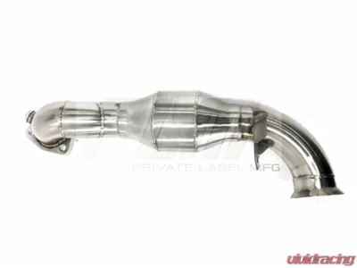 Private Label Mfg Power Driven Downpipe 2.5" for 2007-2014 Mini Cooper R56 S/Clubman/Cabrio - PLM-R56-DP-CAT