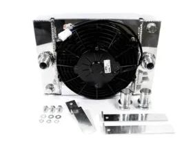 PLM Power Driven Compact Drag Radiator Small w/ SPAL Fan