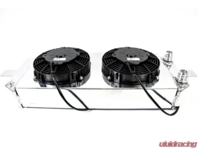 PLM Power Driven Tucked Radiator w/ 2 Fans Honda Acura - PLM-RD-TCK-SPAL